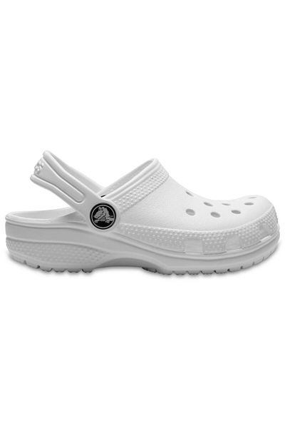 Crocs شبشب أبيض كلاسيكي للأطفال