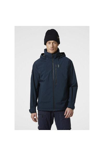 Helly Hansen P Racing Lifaloft Hooded Men's Navy Blue Hooded Coat