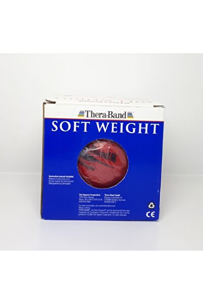 THERABAND THERA-BAND YUMUŞAK AĞIRLIK TOPU KIRMIZI 1,5KG