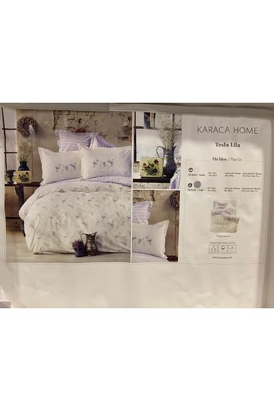 ÇIRPAN EV Karaca Home Tesla Lila Single Person Pike Set