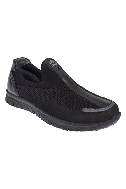 Forelli Hafif Taban Erkek Spor Ayakkabı Sneaker FOR-44104 SİYAH