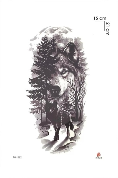 Barly Kurt Geçici Dövme Tattoo