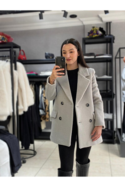 Sema Kartal Butik Angora Kısa Kaban