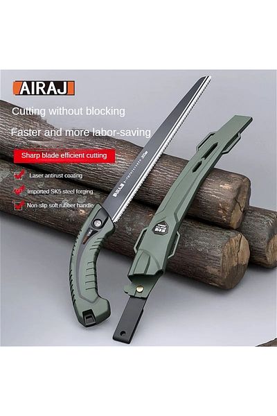 Choice 300mm-399mm AIRAJ Hand Saw , Japanese Style Saw, Tree Sawing Tool , Garden Logging Tool , Woodworkin