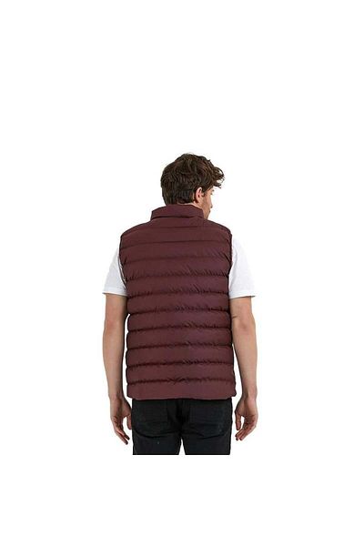 Slazenger Мъжки елек в бордо и червено - празен, модел St21ye060-620