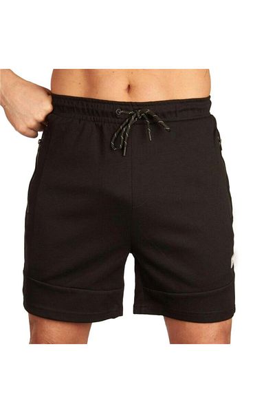 Jack & Jones شورت Jpstair Sweat Shorts Bex Sn شورت رجالي أسود12186750-أسود