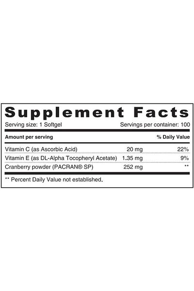 SUNSHINE Nutrition Cranberry Concentrate - Supports Urinary Tract Health, 100 Tablets
