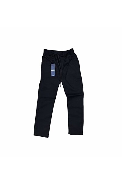 Nacar Çocuk Okul Pantalonu Şerz Kumaş Tam Lastikli Kaşkorse