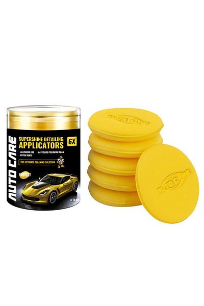 Choice 6 Pack 6pcs/Lot Buffer Car Polishing Pad Set Washing Tools Car Wax Applicator Pad Sponge For Apply A
