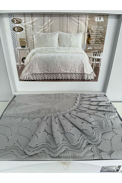 Capital Home Laced Double Bedspread 3Rd Piece