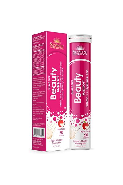 Sunshine Nutrition Nutrition Beauty Support With With Vitamin C & Hyaluronic ...