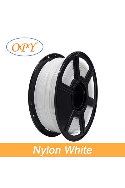 Choice Nylon White OPY Nylon PA66 Filament 1.75mm 1kg Roll 3D Printer Polyamide Thread Transparent Nature B