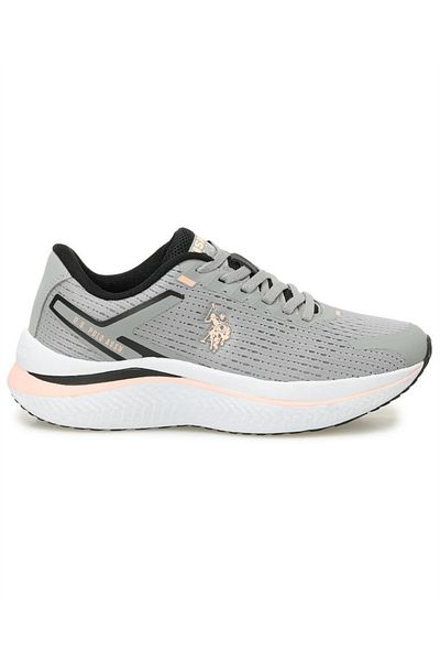 U.S. Polo Assn. BAZA. Pantofi sport casual pentru femei PoloGenesis Wmn gri-roz