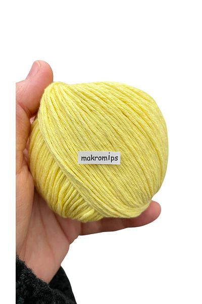 Makromİps PREMIUM AMIGURUMI PUNCH CORD (50 gr) BABY SOFT PUNCH ΒΑΜΒΑΚΙ ΠΑΙΧΝΙΔΙ ΒΡΕΦΙΚΟ ΠΛΕΚΤΟ ΣΤΟ ΧΕΡΙ