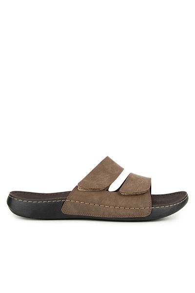 stoneclass Men's Orthopedic Skin Leather Slippers