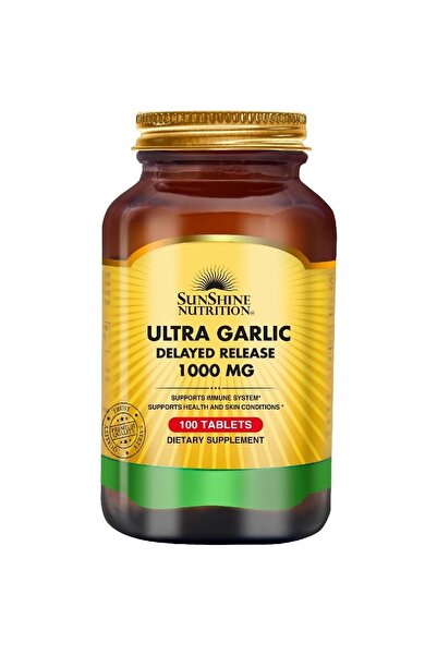 Sunshine Nutrition Nutrition Ultra Garlic Delayed Release 1000Mg - 100 Tablets