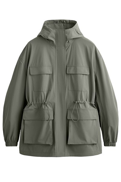 Oysho 10k waterproof utility jacket