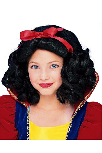 Twin Store Snow White Wig with Red Bow