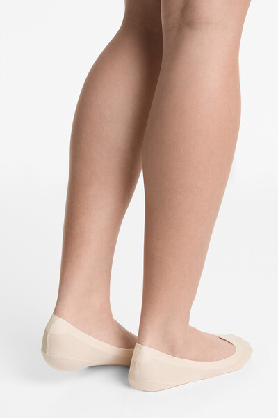 Oysho 2 pairs of low cut cotton blend invisible socks