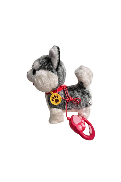 Toys Avm Kumandalı Pilli Yürüyen sesli Peluş Sevimli Köpek