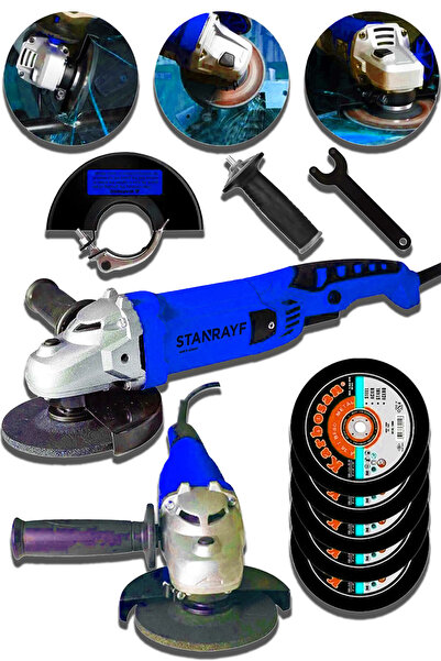 stanrayf Alman Bakır Sargılı 5800 W 115-125 Mm Devir Ayarlı Spiral Avuç Içi K...