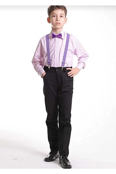 YCN TEKSTİL 23 април Момчешка риза от дакронов плат за представление 0-24