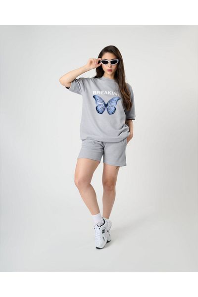 uyguntarz Μπλουζάκι Unisex Breaking Printed Design