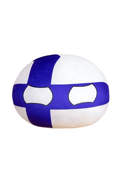 Choice 10cm Funny Polandball 10cm Countryballs Toy Plush Pendant Plush Doll Countryball USSR USA FRANCE RUS