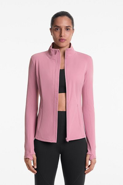 Oysho Light warm long technical running jacket