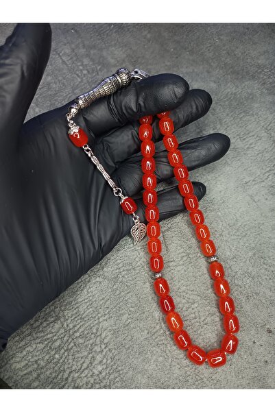 Mos Tespih Glass Bead Natural Stone High End Rosary