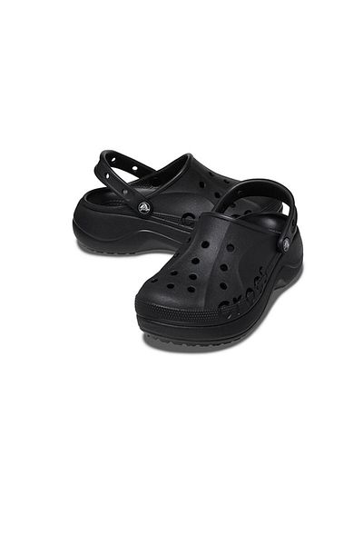 Crocs Platform Clog Γυναικεία Σανδάλια - Μαύρα 208186 -001
