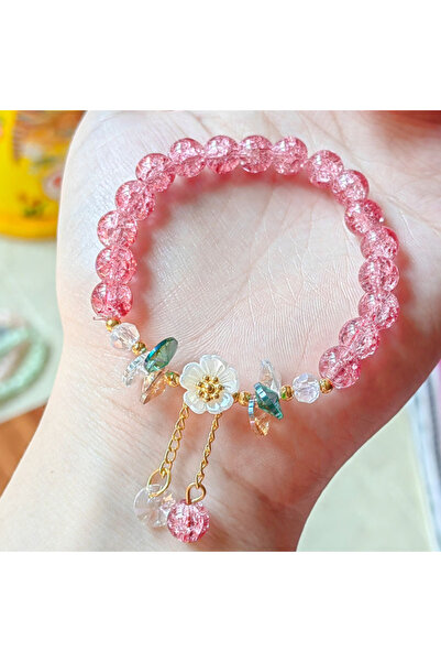 Choice سوار رينهو فريندشيب BR22Y0661-9 الكوري الجديد بتصميم زهرة الأقحوان الح...