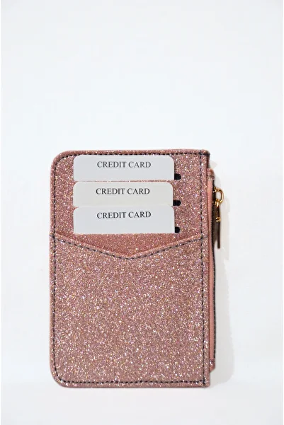 Mazel Design Sparkling Zippered Card Holder Wallet