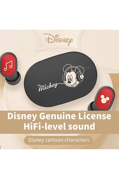 Choice Mickey Disney Original Earbuds E6S Mini Cartoon Wireless Earphones Bluetooth 5.3 HIFI Sound Noise Re