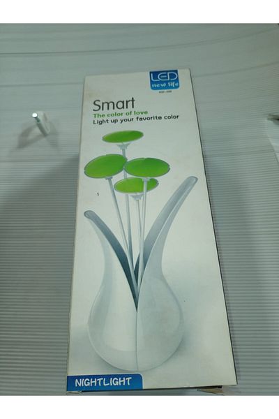 Generic ضوء ليلي مريح ,ابجوره ، ضوء ليلي إبداعي على شكل مزهرية