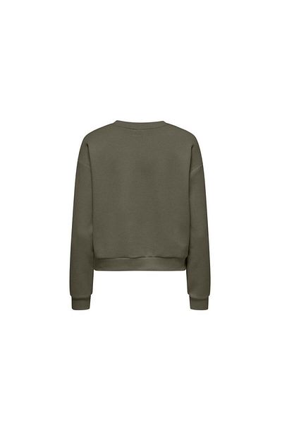 ONLY Onplounge Ls On Swt Noos Kadın Sweatshirt 15230217-olive