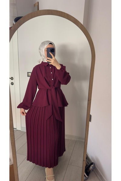 Mmasiva collection Skirted Suit Set