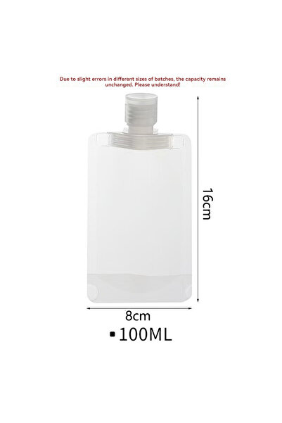 Choice 10 قطع 100 مل 10 قطع 30/50/100 مل عبوة فرعية سميكة للسفر لوشن تجميلي ج...