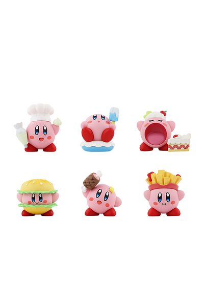 Choice 6PCS Kawaii Star Kabi 6PCS Anime Character Children's Toys Boys and Girls Children's Games Cute Mini