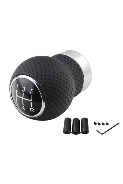 Choice 5 Speed 5/6 Speed Universal PU Leather Gear Shift Knob Manual Car Gear Stick Head Shift Replacement