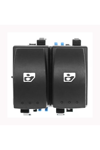 Choice 2 Button Electric Window Lifter Switch 8200107772 8200315040 For Renault Megane II Grand Scenic I...