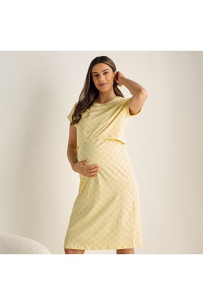 FAV All-over Print Maternity Night Dress