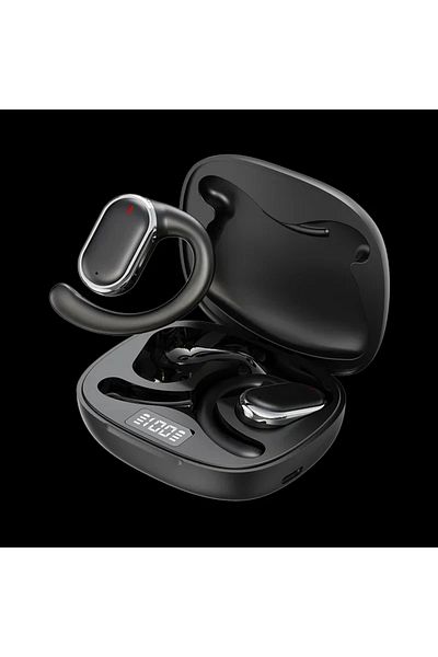 Choice black X93 Wireless Ear Hanging Headset, Noise Reduction Hanging Earphones, Waterproof Ear Earphones