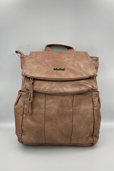 seyyah Washed Soft Leather Backpack