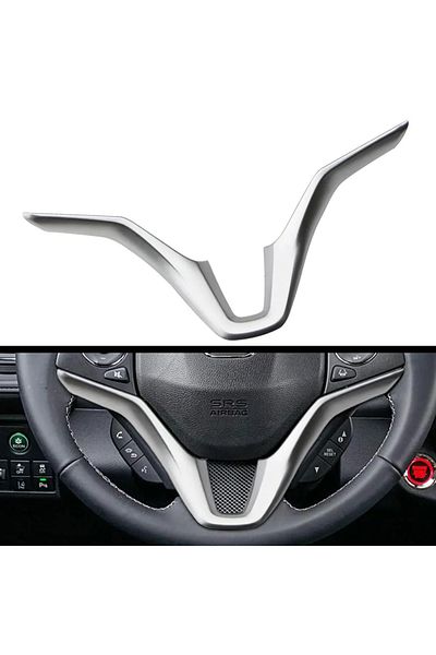 Choice For Honda Vezel HR-V HRV 2015 2016 2017 2018 2019 2020 2021 2022 Car Steering Wheel Panel Cover T...