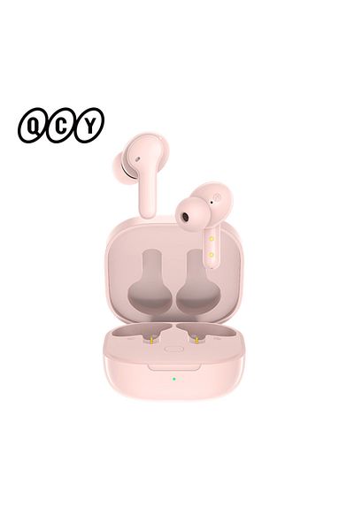 Choice T13 Pink QCY T13 Bluetooth Headphone V5.1 Wireless TWS Earphone Touch Control Earbuds 4 Microphones
