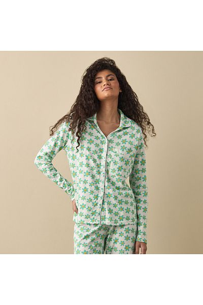 FAV Floral Print Shirt and Pyjama Set
