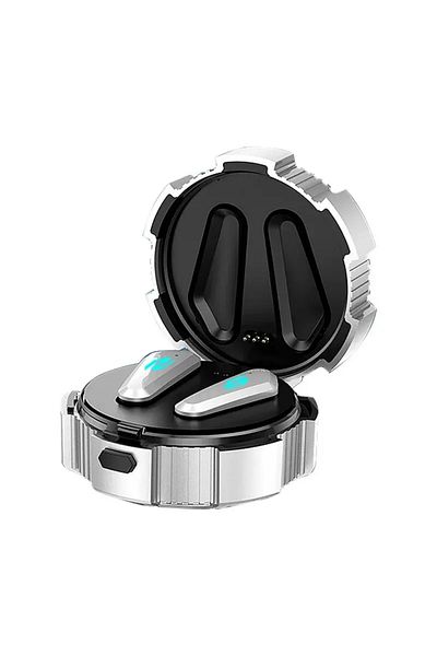 Choice White X35 Wireless Bluetooth Earphone Headphones Outdoor Sport Headset 5.3 With Charging Bin Display