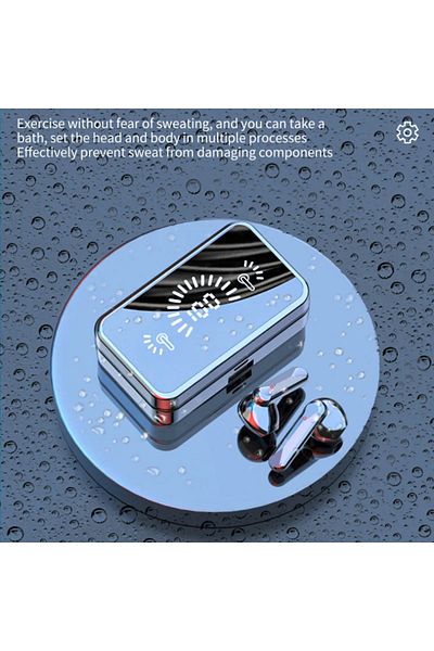 Choice Red S20 TWS Bluetooth Wireless Earphones Hi-Fi Stereo Sports Gaming Waterproof Headphones Hearing Ha
