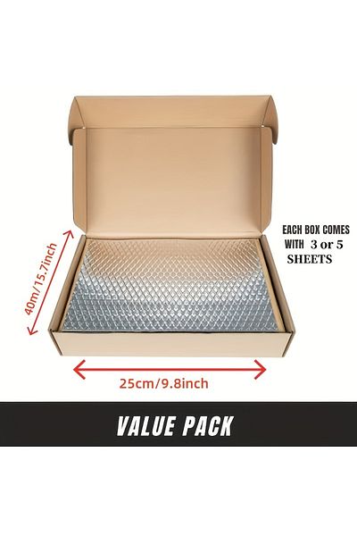 Choice 5pcs 3/5 Pcs Automotive Sound Insulation Pads, Automotive Sound Insulation Damping Materials, Used